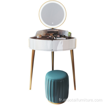 Maquillage de table de luxe Sressing Maquillaje avec miroir